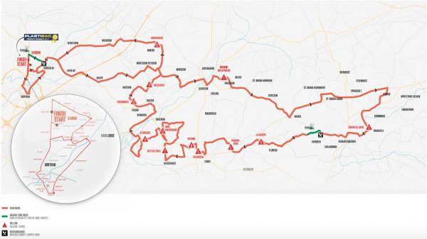 kuurne-brussel-kuurne-2018-map